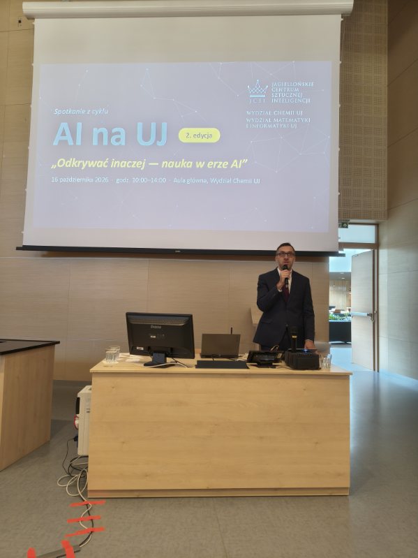 AI na UJ - 2 "Odkrywać inaczej- nauka w erze AI"